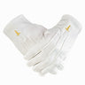 Masonic White Gloves. Dagger (silver & gold)