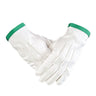 Masonic White Gloves. Green edging (4th SRR)