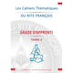 Grade d'apprenti Tome 2 - Rite français