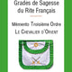 Grade de Sagesse du Rite Français - Mémento Troisième Ordre, Le Chevalier d’Orient