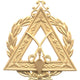 Cryptic (Royal & Select Masters) Grand Sentinel Collar Jewel - American Constitution