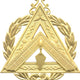 Cryptic (Royal & Select Masters) Grand Master Collar Jewel - American Constitution