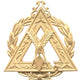 Cryptic (Royal & Select Masters) Grand Recorder Collar Jewel - American Constitution