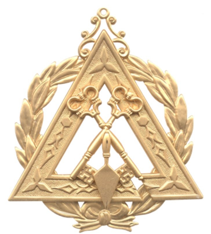 Cryptic (Royal & Select Masters) Grand Treasurer Collar Jewel ...