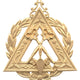 Cryptic (Royal & Select Masters) Grand Treasurer Collar Jewel - American Constitution
