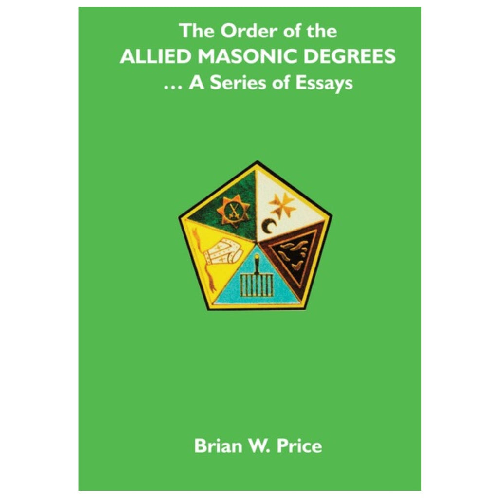 The Order Of Allied Masonic Degrees - A Series Of Essays livre maconnique Nos Colonnes - Boutique Maçonnique