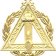 Cryptic (Royal & Select Masters) Grand Conductor of Work Collar Jewel - American Constitution