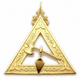 Cryptic (Royal & Select Masters) Conductor of Council Collar Jewel - American Constitution