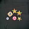 Lot 6 badges à coudre - BA