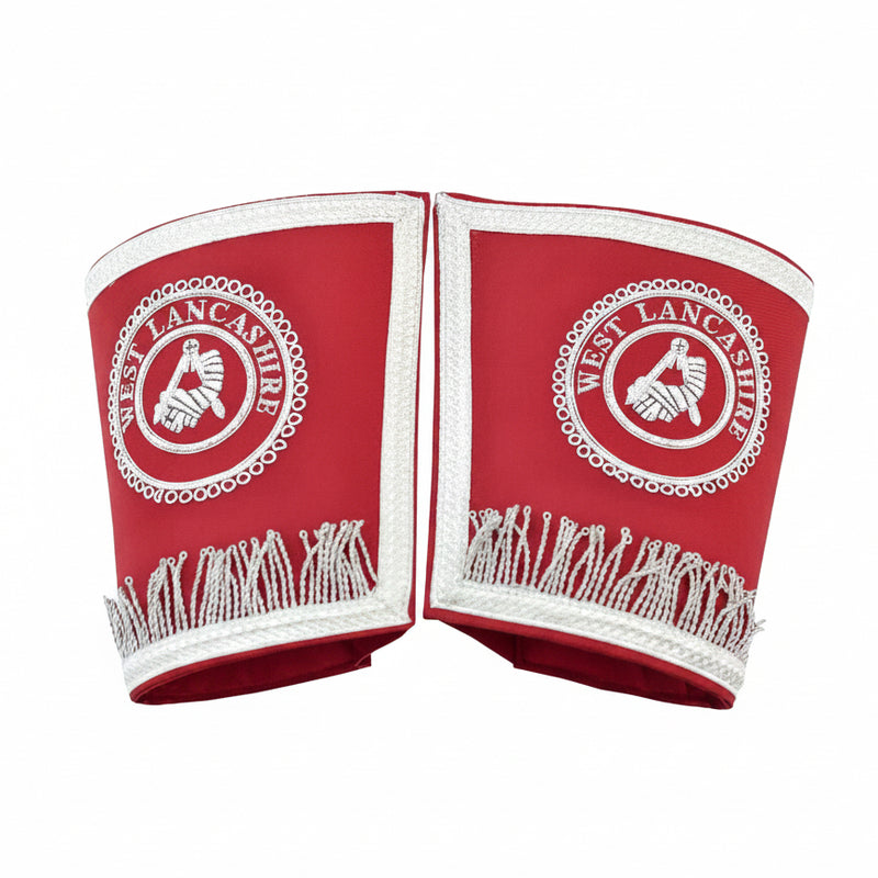 Manchettes Grand Intendant Provincial (Magenta) - Grandes Loges, style anglais - Nos Colonnes
