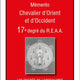 Mémento Chevalier d’Orient et d’Occident. 17e degré du REAA 