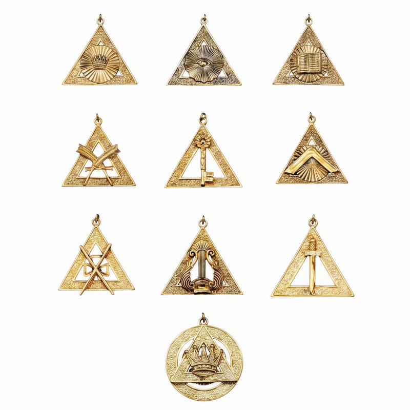 Pack 10 bijoux Officiers - Arche Royale Domatique - Nos Colonnes