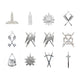 Pack 12 Bijoux Officiers I Rite Irlandais