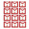Pack 12 Tabliers Officiers - Arche Royale Américaine York