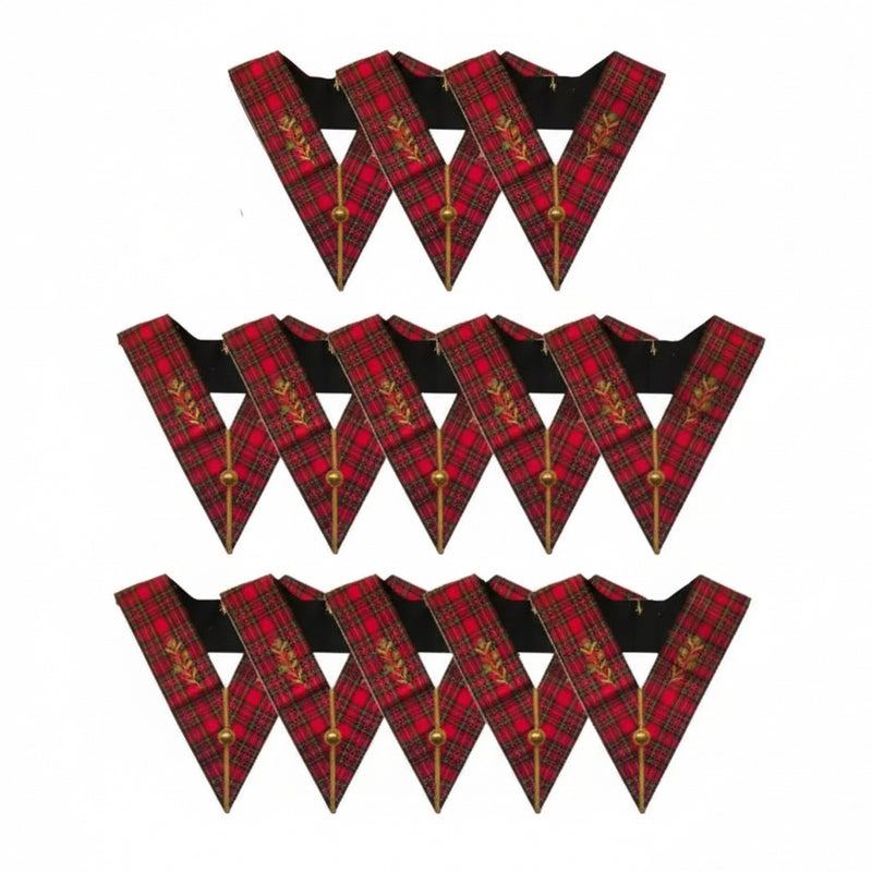 Pack 13 Sautoirs Officiers - Rite Standard d’Ecosse - Nos Colonnes