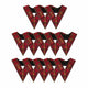 Set 13 Lodge Officers Collars - Royal Standard of Scotland (Traditional)