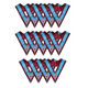 Set 14 Chapter Officers Collars - Mark Masonry (French style)