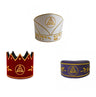 Pack 3 Coiffes 1er, 2e et 3e Principal - Arche Royale Américaine (Rite d’York)