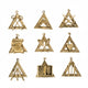 Pack 9 Bijoux Officiers Directoire (MESA) - Régime Écossais Rectifié