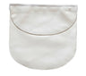 Apprentice/Fellowcraft Apron. Round edge. Real leather. 36x31 cm  + 1 FREE pair of White Gloves - French Rite "Traditional"