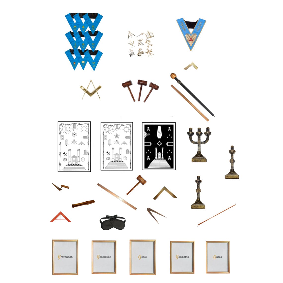 Re Rite Craft Lodge Foundation/Renewal Set #3 - French Rite