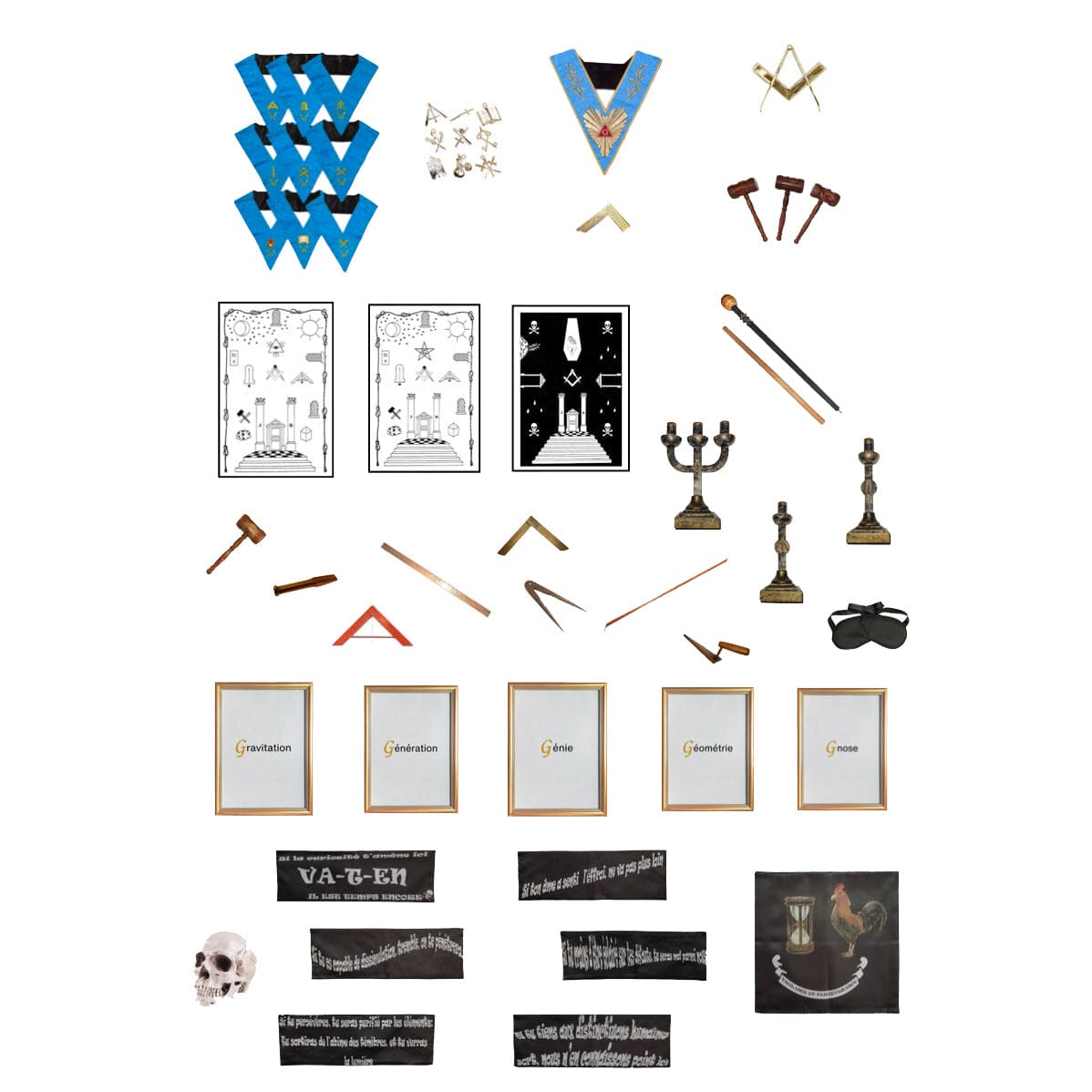 Re Rite Craft Lodge Foundation/Renewal Set #4 - French Rite