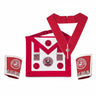 Provincial Steward Active Rank Set. Rosettes - Grand Lodges, English Style  