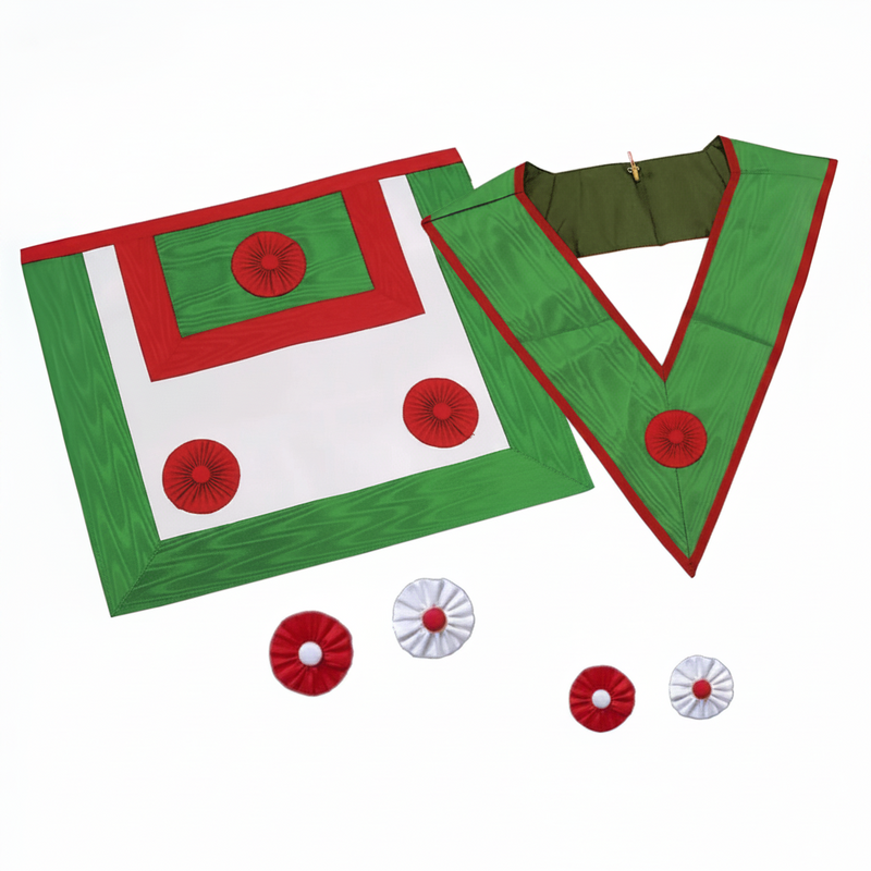 Pack Maître Écossais de St-André MESA – tablier + bavette rectangulaire Régime Écossais Rectifié