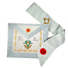 Master Deluxe Apron. Real leather. 39x33cm. French Rite "Modern Restored"