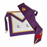 Master Mason Set. MB Apron + Sash - Memphis-Misraim Rite (ORUMM)