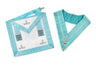 Worshipful Master Set. Apron + Collar - Emulation Working