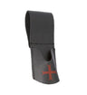 Black leather sword loop with Templar Cross - RSR/STO