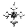 Pendentif Rose-Croix (argent 925/1000)