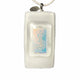 Pendentif translucide et chrome en verre fusionné N°10