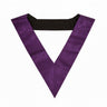 Small purple Collar. Natural Silk - Memphis-Misraïm Rite (ORUMM)