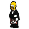 Pin's Maçonnique "Simpson"