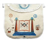 Meriwether Lewis Masonic Apron Replica (1), late 18th century. Real Leather