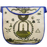 Meriwether Lewis Masonic Apron Replica (2), circa 1800. Real Leather