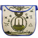 Meriwether Lewis Masonic Apron Replica (2), circa 1800. Real Leather