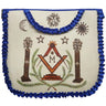 Major William Christy Masonic Apron Replica, early 19th century. Real Leather