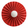 Scottish Master of St Andrew Red Rosette with White Button - Rectified Scottish Rite