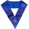 Senior Deacon Collar. Natural Silk - Blue Lodge, York Rite