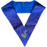 Senior Steward Collar. Natural Silk - Blue Lodge, York Rite