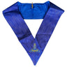 Senior Warden Collar. Natural Silk - Blue Lodge, York Rite