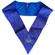 Junior Deacon Collar. Natural Silk - Blue Lodge, York Rite