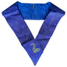 Junior Steward Collar. Natural Silk - Blue Lodge, York Rite