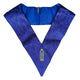 Junior Warden Collar. Natural Silk - Blue Lodge, York Rite