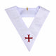 Sautoir Dignitaire Blanc Croix Templière - SOT