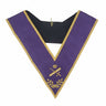 Expert purple Collar. Natural Silk- Memphis-Misraïm Rite (ORUMM)
