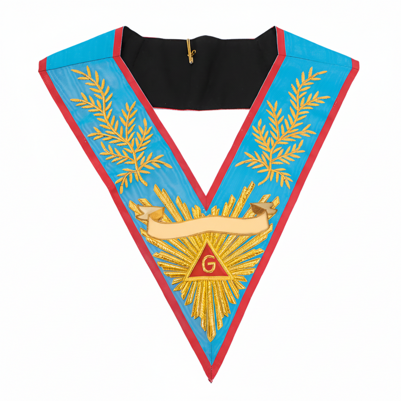 Sautoir personnalisable Vénérable Maître/ Vénérable Maître d’Honneur - REAA - Nos Colonnes